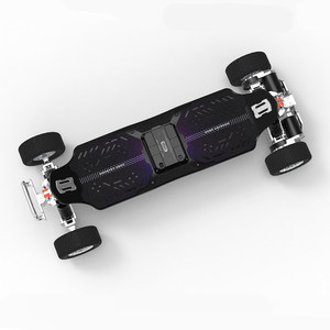 Nouveau skateboard électrique tout-terrain 7600W à double moteur, longboard électrique tout-terrain 75V avec batterie au lithium, planche de montagne pour adultes - Product Image 4