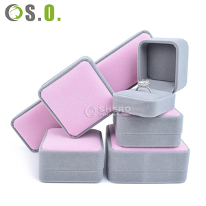 Embalaje de joyería personalizado, paquete de joyería de terciopelo, caja de lujo, pulsera, collar, pendientes, anillo, caja de embalaje, joyero - Product Image 2