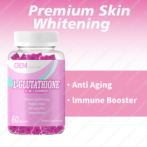 OEM/ODM L-Glutathione Gummies <span class=keywords><strong>Collagen</strong></span> Vitamin tổng hợp vitamin C 13 trong <span class=keywords><strong>1</strong></span> bổ sung Vitamin Gummy da thuần chay để chống lão hóa - Product Image 2