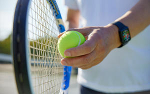 Balles de tennis <span class=keywords><strong>d</strong></span>'entraînement professionnelles de qualité 1, directement de l'usine, rebond de 1,35 à 1,47 m, haute élasticité, caoutchouc et fibre chimique durables - Product Image 6