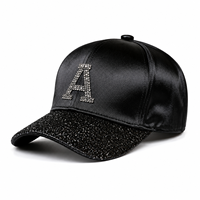 Casquette de baseball polyvalente pour enfants, style décontracté quatre saisons, avec lettres scintillantes, protection solaire sportive, modèle Red Hat