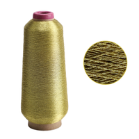 100% Polyester brillant métallique fil à broder haute ténacité paillettes fil à coudre pour artisanat décoration travail manuel point sur tissu