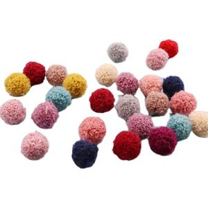 20 millimetri 2 centimetri di Fabbrica Direttamente di Vendita Colorato Teddy Pompon Mini Gioielli Ricci Palla Pompon - Product Image 1