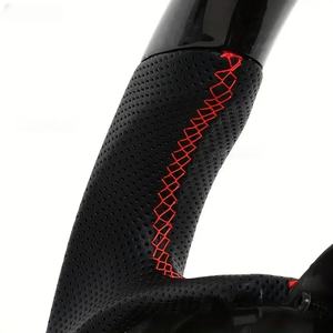 Volant en fibre de carbone pour <span class=keywords><strong>Dodge</strong></span> Challenger Hellcat Charger <span class=keywords><strong>SRT</strong></span> 2015 2016 2017 2018 2019 <span class=keywords><strong>2020</strong></span> 2021 2022 - Product Image 2