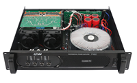Amplificateur actif professionnel P480 4 canaux 800WX4 Classe-TD Impédance 4 ohms Boîtier métallique Alimentation CA