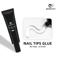Colle pour faux ongles TK en promotion – Gel de construction haute qualité à liaison forte, lissant et nivelant pour la décoration des ongles