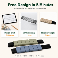 Bandas de Peso para Muñecas y Tobillos, Ajustables y Desmontables, con Pesas de Silicona y Correas de Velcro para Fitness en Casa, Yoga, Running y Gimnasio
