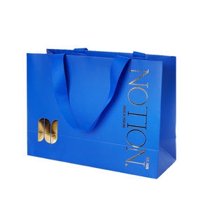 Sacs d'emballage pour bijoux et vêtements en papier blanc et noir de haute qualité, avec logo personnalisé OEM imprimé, pour les entreprises - Product Image 5