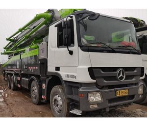 Pompes à béton d'occasion 2012 montées sur camion Zoomlion Sany ZLJ5335THB 47X-5RZ Pompes à béton utilisées Zoomlion 47M - Product Image 4