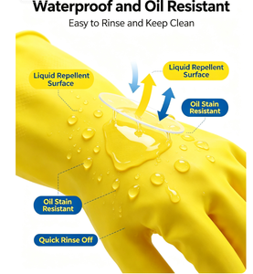 Gants de sécurité industrielle de logo personnalisé avec des échantillons gratuits enduits de <span class=keywords><strong>latex</strong></span> de coton de doublure - Product Image 6