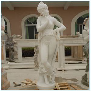 Scultura in Marmo Italiano di Donne Famose per Giardino, Altre Sculture e Incisioni in Pietra - Product Image 2