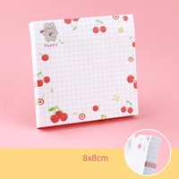 Bloc-notes personnalisé sur mesure, forme personnalisée, impression kawaii, bloc-notes mignon à imprimé de fruits, notes adhésives, bloc-notes personnalisé 3D