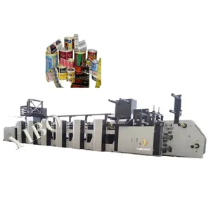 6-farbe Multicolour Full UV Flexo Label Printing Machine