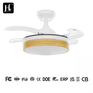 Ventilateur de plafond BLDC avec lampe LED dimmable, 4 pales, moderne, avec lumière et télécommande - Product Image 4