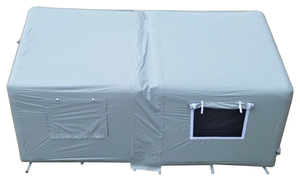 Tente gonflable camouflage en PVC, installation rapide, abri de secours, tente de fête, tente médicale d'urgence pour événements en plein air - Product Image 4