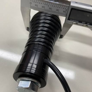 Antenne aérienne de station de base robuste KN-KD2000 4x4, 50-160 cm, double bande UV, connecteur mâle 5,5 mm, communication par câble spiralé - Product Image 4