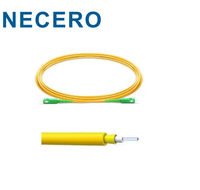 Câble de raccordement à fibre optique FTTH, connecteurs SC/FC/LC/APC/UPC, gaine LSZH/PVC, terminal d'accès, répartiteur