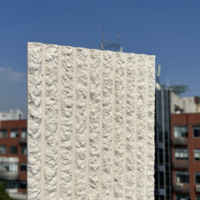 Revêtement mural en pierre flexible personnalisé, durable, résistant à l'humidité, écologique, ignifuge, antidérapant, 300x600mm
