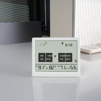 Thermomètre hygromètre numérique LCD grand format Melifon M-906, mémoire MAX/MIN, plage de mesure 14F-122F, pour la maison, la crèche, la serre