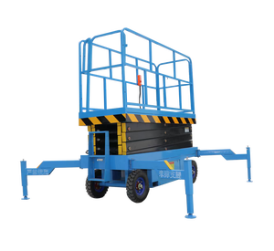 Hava 4-18M makaslı <span class=keywords><strong>Platform</strong></span> OEM 2100x800mm masa 1050kg ağırlık Motor Motor çekirdek bileşenleri 300-2000KG yük kapasitesi - Product Image 1