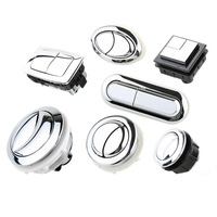 Botones de descarga universales para inodoro, doble descarga para cisterna de baño