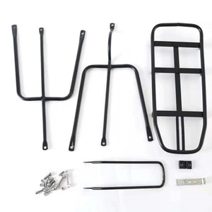 Kit de Portaequipajes Trasero para Bicicleta de Montaña, Desmontable, de Acero, con Herrajes de Montaje para Equipo de Ciclismo - Product Image 1