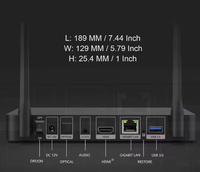 Nuevo Reproductor Multimedia Z9X 8K 4K HDR con Sistema Operativo Android 11, Motor de Video Amlogic S928X-K 6G+64G VPU, Motor de Imagen, TV Box HD Zidoo Z9X 8K