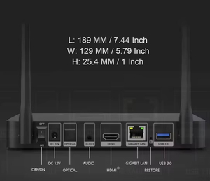 New Z9X 8K 4k HDR Media Player <b>Android</b> 11 OS with Amlogic S928X-K 6G+64G VPU Video Engine Image Engine HD <b>TV</b> <b>box</b> Zidoo Z9X 8K - Product Image 5