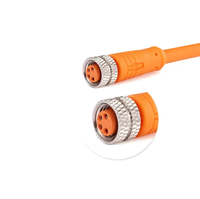 Personalizado impermeable IP 67 IP 68 Circular M8 2 3 4 5 6 8 12 17 Pin a extremo abierto moldeado CAN BUS Cable conector del sensor
