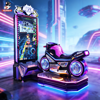 Nouvelle Machine de Jeu de Course de Moto pour Adultes Super Duke, Simulateur d'Arcade Dynamique, Version Commerciale Anglaise à Monnayeur