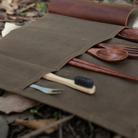 Sac à outils en toile cirée imperméable Chuanyeren, sac à dos de camping, bushcraft, couverts externes, personnalisé en usine, pique-nique en plein air