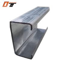 Poutre en U laminée à chaud PFC 250 300 380 Dimensions des profilés en acier Structurel A36 SS400 Q235B Q355B UPN 80/100 Acier au carbone Poutre en C