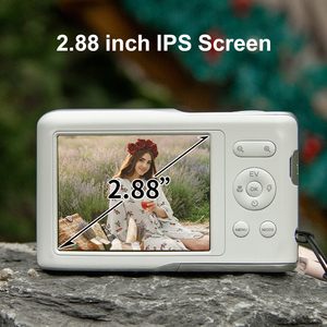 Appareils <span class=keywords><strong>photo</strong></span> numériques rétro compacts avec zoom optique rétractable, anti-vibration, écran IPS de 2,8 pouces pour la photographie - Product Image 4