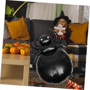 Halloween Black Spider Foil Balloon Cartoon Shape Metallic Party Decoration for Adults - Product Image 4