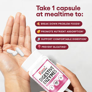 Multi enzim pencernaan suplemen organik prebiotik dan probiotik untuk enzim kesehatan Pencernaan kapsul pencernaan - Product Image 2