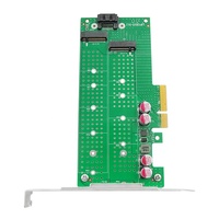 Adaptateur Linkreal LRNV9511 2 ports PCIe x4 vers M.2 NVMe SSD NGFF