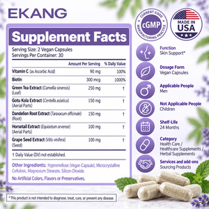 Cápsulas de Suplemento Herbal Vegano Hechas en EE. UU. en Fábrica con Certificación cGMP, Suplemento Dietético para Hombres, 60 Cápsulas - Product Image 2