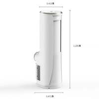Climatiseur mobile vertical électrique domestique 110V-220V 18000 BTU à fréquence variable en plastique pour vente en gros