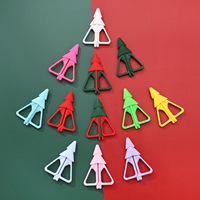 Ciseaux à broder miniatures pour sapin de Noël, coupe-fil portable, ciseaux de sécurité avec capuchon de protection pour travaux d'aiguille faits main