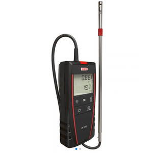 Anémomètre portatif KIMO VT 110, mesureur numérique de vitesse du vent, fabriqué en France - Product Image 2