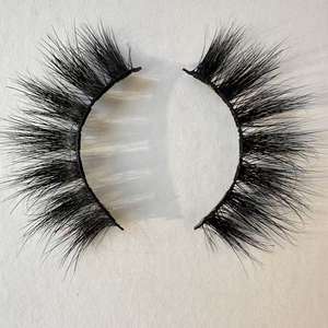 स्टॉक में 3 डी वास्तविक मिंक पलकों की बिक्री के लिए स्टॉक उच्च गुणवत्ता वाली स्पाई पट्टियों में सस्ती टकसाल - Product Image 6