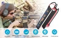 Paket Baterai LiPO RC Melasta Isi Ulang 1200mAh 7.4V dengan Konektor Deans T Plug Dirancang untuk Kendaraan Balap Redcat