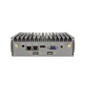 ZOOMWIN Mini ordenador Core I3 4005U/<span class=keywords><strong>i5</strong></span> 4200U PC integrado Mini PC sin ventilador con HD + VGA Pantalla dual Dual Gigabit Ethernet - Product Image 1