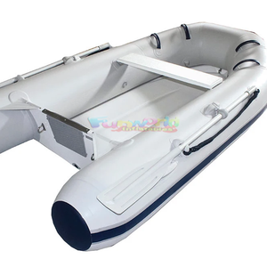 เรือตกปลาแบบเป่าลมพร้อมพื้นอลูมิเนียม PVC สำหรับการผจญภัย - Product Image 5
