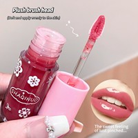 SHAQINUO Gloss Juteux Adorable avec Pendentif, Hydratant Léger, Longue Tenue, Haute Brillance et Repulpant pour les Lèvres
