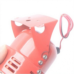 ไซเรนรถยนต์ แตรลม 12V 24V สีแดง สำหรับมอเตอร์ไซค์ แบบใบพัด - Product Image 4