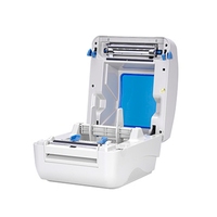 XP-490B 4x6 Label warna Printer kode batang termal 203DPI stiker tahan air untuk bisnis kecil tersedia