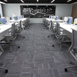 Dernières conceptions de dalles de moquette pour bureaux et maisons, résistantes au feu et écologiques - Product Image 2