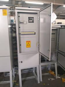 Armoire de commande PLC multi-boucles 32 entrées/sorties avec communication Modbus, coffret de distribution basse tension, panneau de commutation intelligent pour usine textile - Product Image 4
