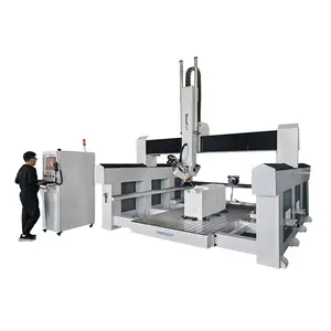 2024 GoodCut Maschinen hochpräziser 3D-Schaumschneider 4 ACHS 5 ACHS CNC-Schaltung Maschine mit Drehachse 9 kW ATC-Spindel aus China